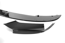 BMW 5 Serie F10/F11 2010–2016 Front bumper lip MP-Style (voor M-Performance, hoogglans zwart) foto 8