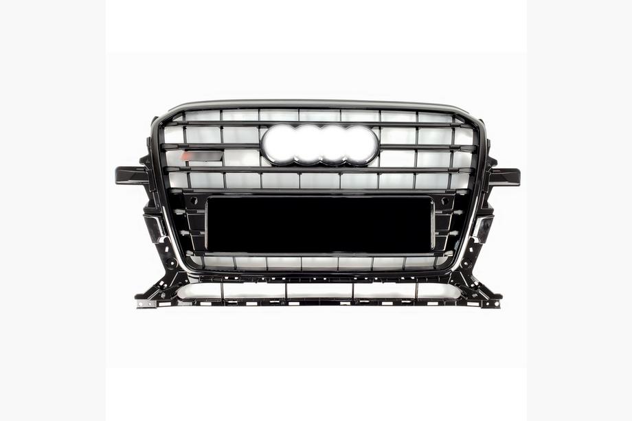 Audi Q5 2008–2017 Voorgrille SQ-Style (2012-2017, zwart) Image