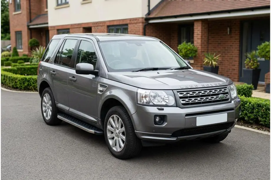 Land Rover Freelander II 2006–2014 BlackLine side steps (2 stuks, aluminium) Image