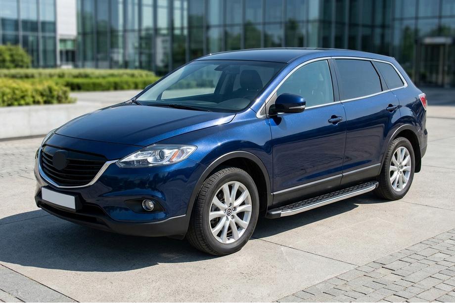 Mazda CX-9 2007–2016 BlackLine side steps (2 stuks, aluminium) Image
