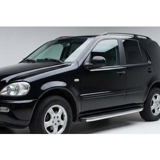 BlackLine side steps (2 stuks, aluminium) Mercedes ML W163 1997–2005 foto 1