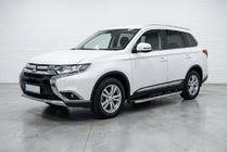 Mitsubishi Outlander 2012–2021 BlackLine side steps (2 stuks, aluminium) foto 1