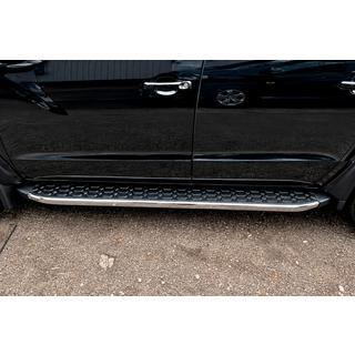 BlackLine side steps (2 stuks, aluminium) Volkswagen Amarok 2010–2022 foto 2