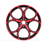 Alfa Romeo Gesmede velgen DH-Style V1 R17 foto 1