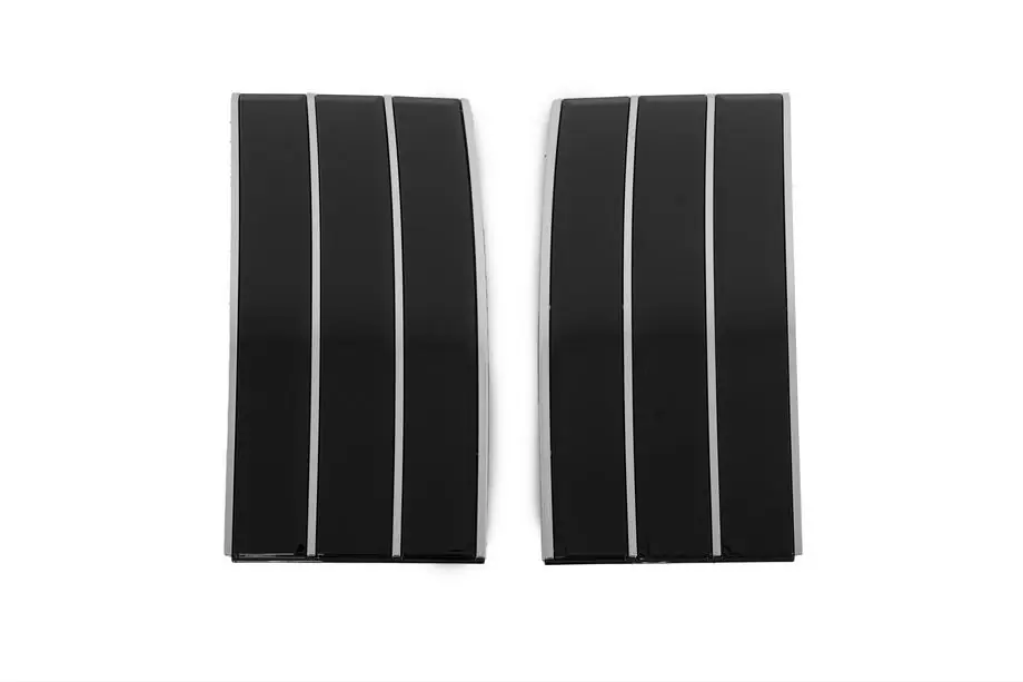 Range Rover IV L405 2013–2021 SVA spatbordroosters (zwart met chroom) Image