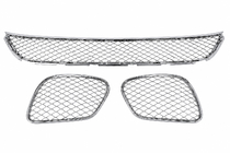 Mercedes S-Class W222 2013–2022 Set bumpergrilles 2018-2021 (S65 AMG, chroom) foto 2