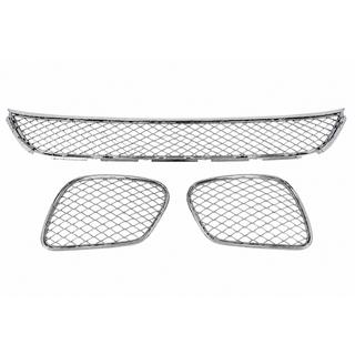 Set bumpergrilles 2018-2021 (S65 AMG, chroom) foto 2