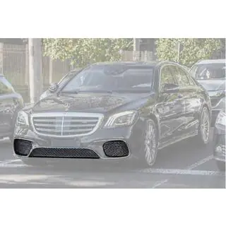 Set bumpergrilles 2018-2021 (S65 AMG, chroom) foto 1