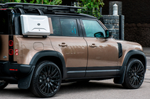 Land Rover Defender 2019– Spatbordverbreders (Bushwacker, 6 stuks, matzwart) foto 1