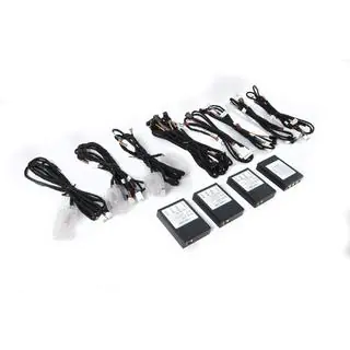 Interieur sfeerverlichting (upgrade van 3 naar 64 kleuren) Mercedes C-klasse W205 2014–2021 foto 3