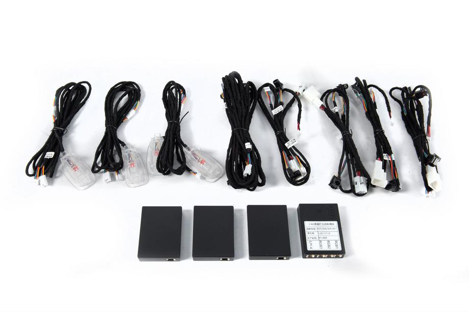 Mercedes C-klasse W205 2014–2021 Interieur sfeerverlichting (upgrade van 3 naar 64 kleuren) Foto 4