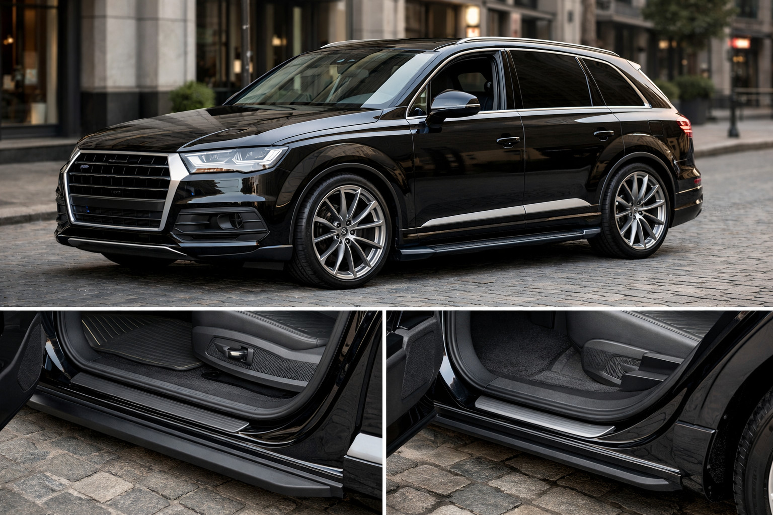 Startupgrade voor Audi Q7 in de stad: comfort en schone dorpels