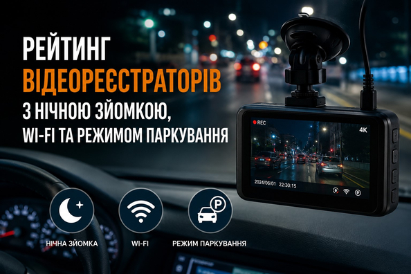 Top dashcams met nachtzicht, wifi en parkeerstand