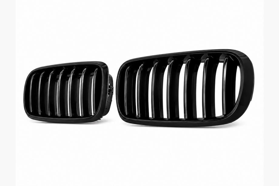 BMW X5 F15 2013–2018 Nierrooster 1 Bar (hoogglans zwart) Image