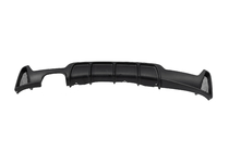 BMW 4 Serie F32/F33/F36 2012–2020 Achterbumper diffuser voor dubbele uitlaat aan één zijde (voor M-Sport, ABS) foto 5
