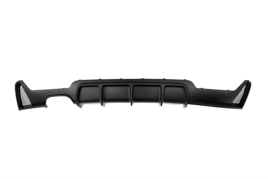 BMW 4 Serie F32/F33/F36 2012–2020 Achterbumper diffuser voor dubbele uitlaat aan één zijde (voor M-Sport, ABS) Image