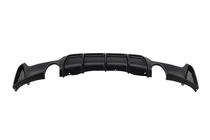BMW 4 Serie F32/F33/F36 2012–2020 Achterbumperdiffuser voor dubbele enkelvoudige uitlaat (voor M-Sport, ABS) foto 4