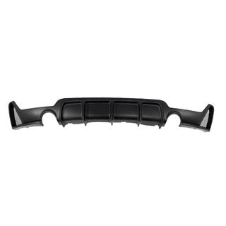 Achterbumperdiffuser voor dubbele enkelvoudige uitlaat (voor M-Sport, ABS) foto 1