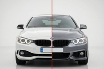 BMW 4 Serie F32/F33/F36 2012–2020 M-Sport bodykit (voor F32) Dubbele uitlaat (enkelzijdig) foto 1