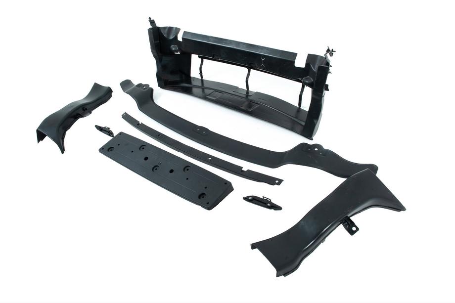BMW 4 Serie F32/F33/F36 2012–2020 M-Sport bodykit (voor F32) Enkele uitlaat met uitlaten links en rechts Foto 19