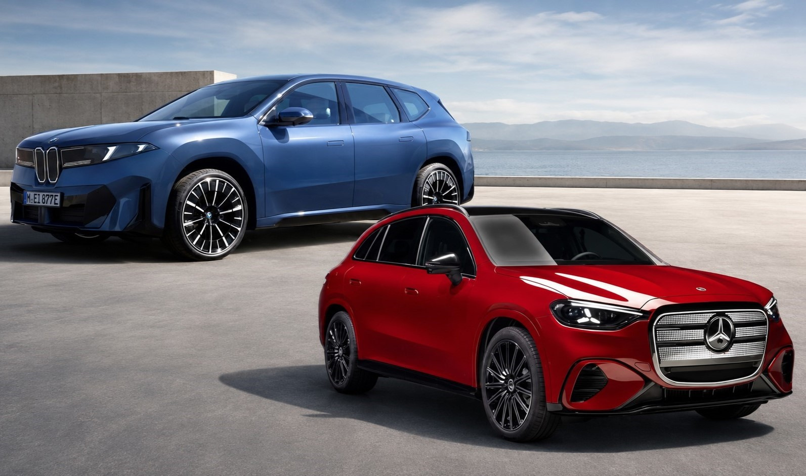 Mercedes-Benz GLC EQ 2027 vs BMW iX3 2027: welke elektrische crossover van de nieuwe generatie is beter?