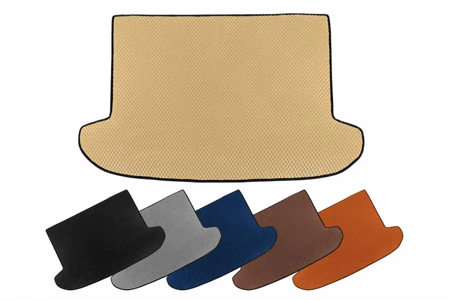 Audi A8 2002–2009 EVA kofferbakmat (Long, beige) Image