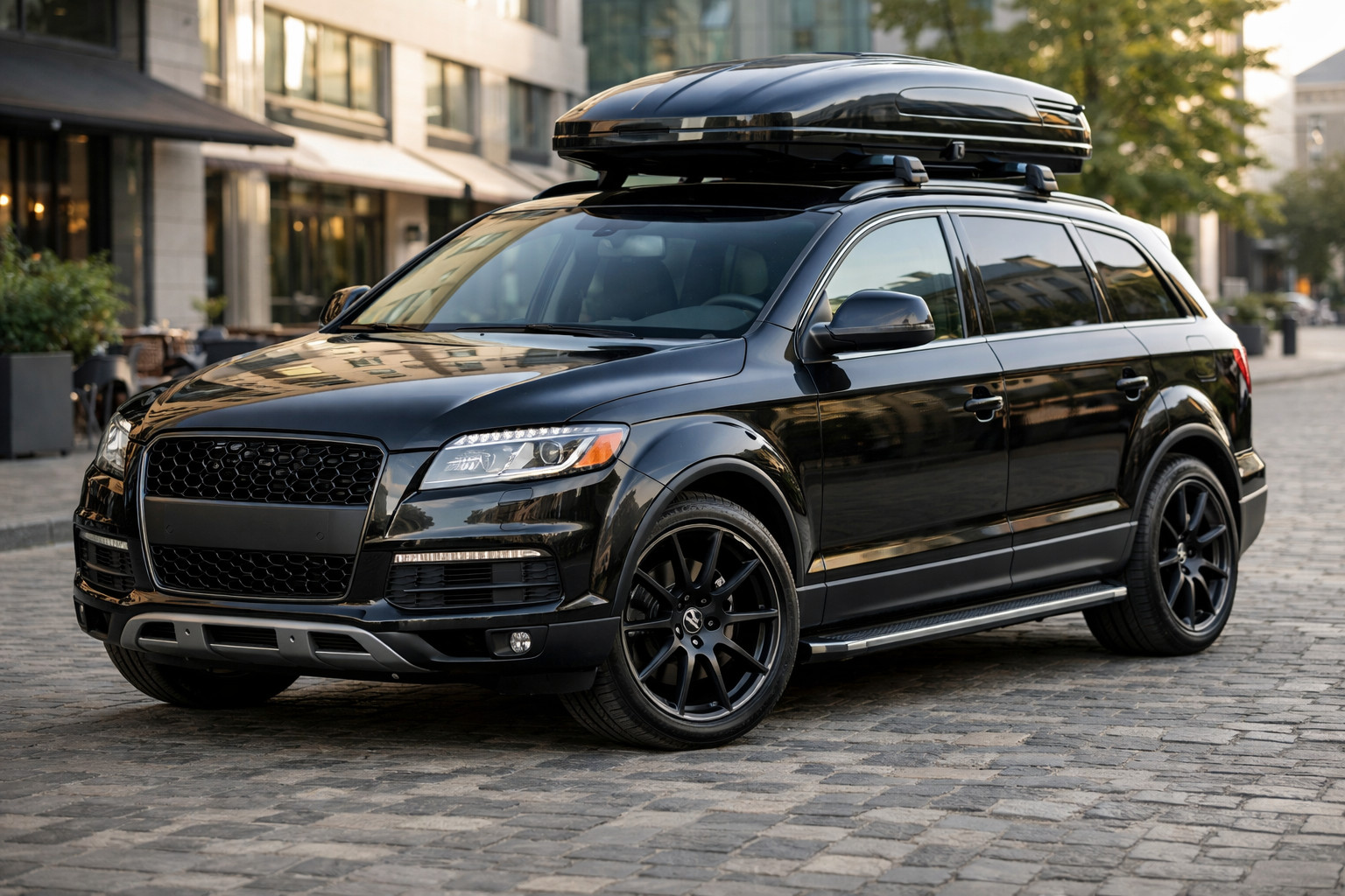 Startupgrade voor Audi Q7 2005-2015 voor stad en dagelijkse rijhoogte
