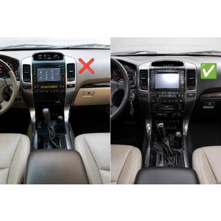 Interieur upgrade set – dashboard sierlijsten voor Lexus GX460 2023 Style Toyota Land Cruiser Prado 120 2002–2009 foto 3