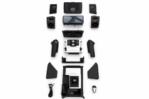 Toyota Land Cruiser Prado 150 2009–2023 Interieur upgrade set voor Prado 250 foto 1