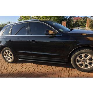 Side steps Premium Black (2 st., RVS) Audi Q5 2008–2017 foto 2