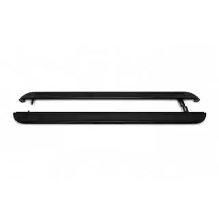 Premium Black side steps (set 2 stuks, RVS) foto 1