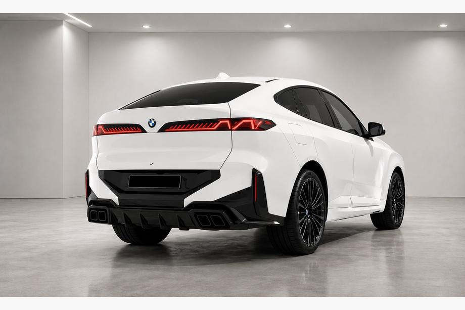 BMW X6 G66 2027– Achterbumper diffuser Paradigma Image