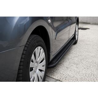 Premium Black side steps (set 2 stuks, RVS) Citroen Berlingo 2008–2018 foto 1