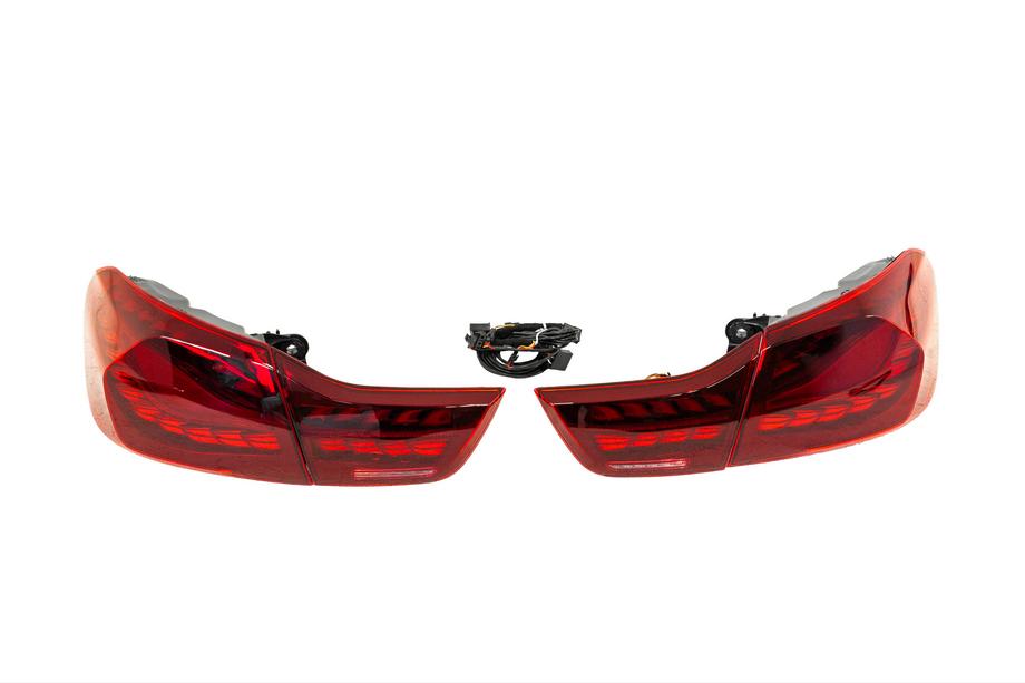 BMW 4 Serie F32/F33/F36 2012–2020 Achterlichten GTS Style Red Foto 2