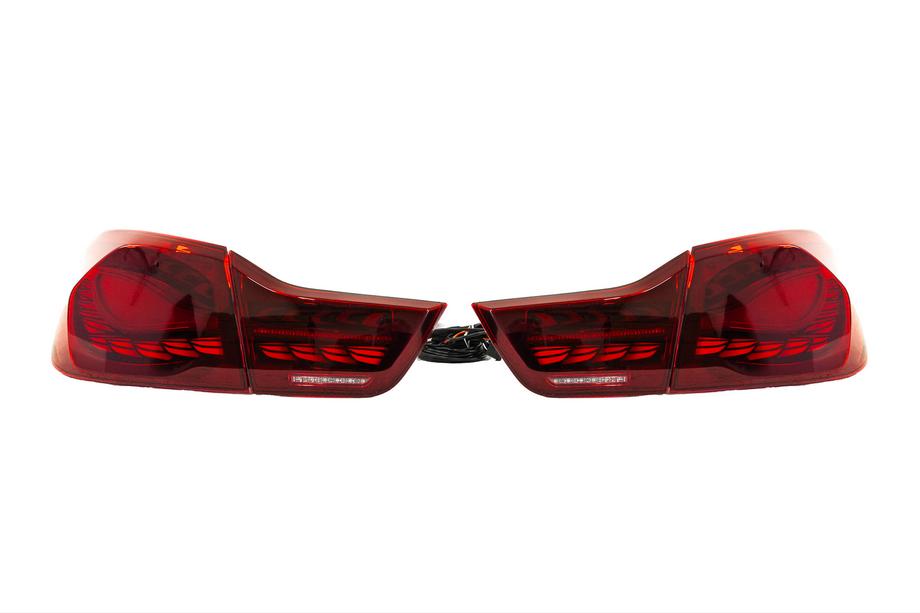BMW 4 Serie F32/F33/F36 2012–2020 Achterlichten GTS Style Red Foto 1