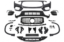 Mercedes GLB X247 2019– AMG GLB45 2024 Style bodykit set foto 2
