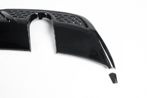 Audi A3 2012–2020 Afgeprijsd Achterdiffuser DPT (2017-2020, Sedan, hoogglans zwart) foto 1