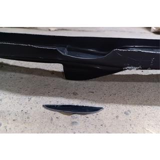 Afgeprijsd: Front lip spoiler DPT v2 (met fins, voor M5 Hamann, hoogglans zwart) BMW 5 Serie E60/E61 2003–2010 foto 2