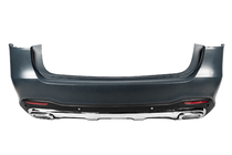 Mercedes GLS X167 2019– Achterbumper met diffuser GLS450 (2025-Design) foto 1