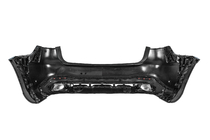 Mercedes GLS X167 2019– Achterbumper met diffuser GLS450 (2025-Design) foto 4