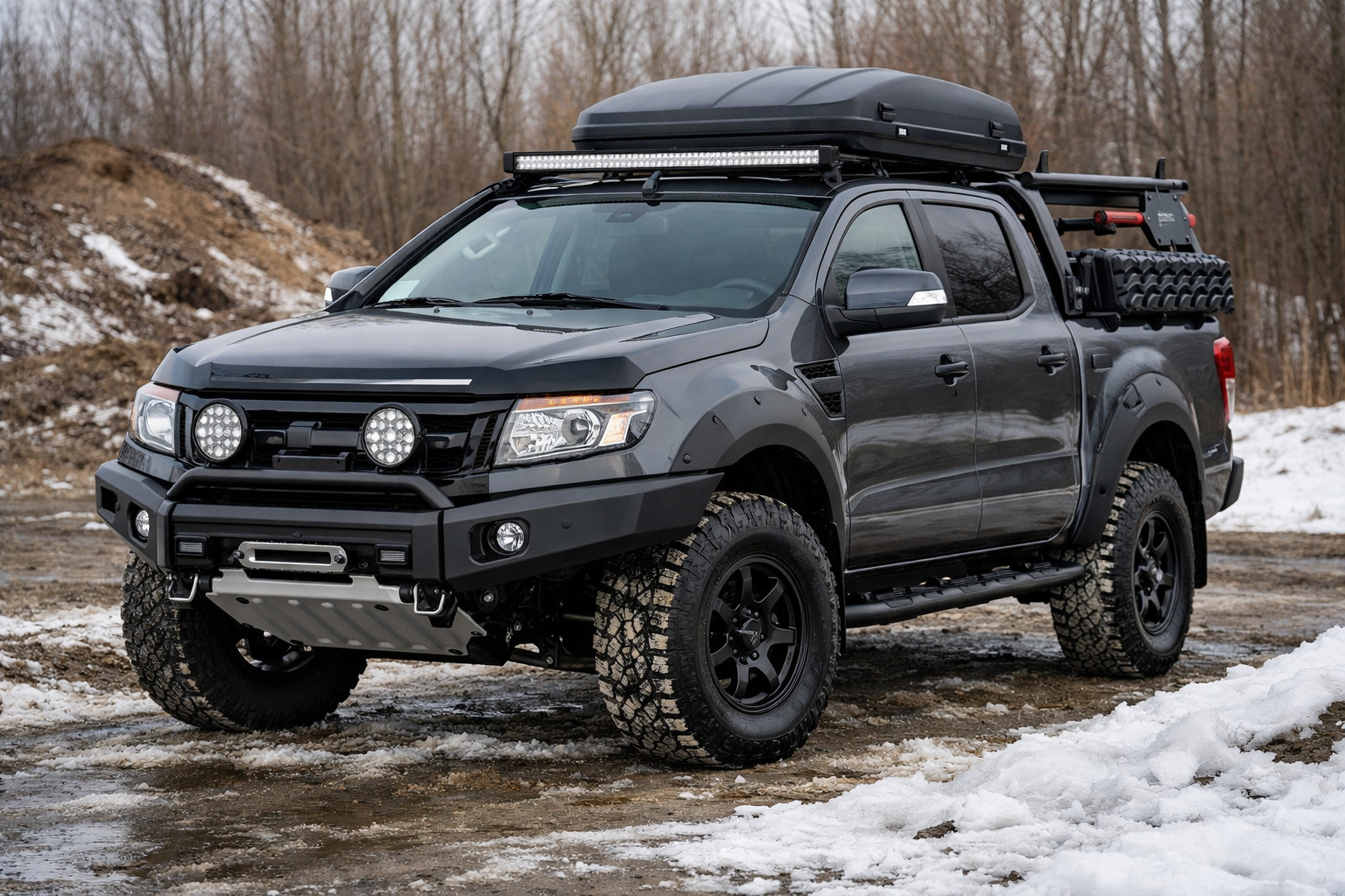 Startupgrade voor Ford Ranger 2011-2022 voor werk, modder en winter
