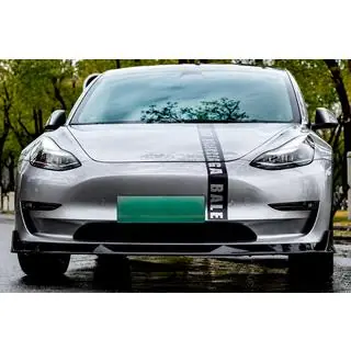 Voorbumper lip spoiler Lip Turbo (voor 2017-2023) Tesla Model 3 2017– foto 1