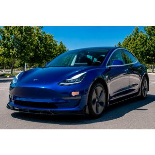 Frontlip voor voorbumper Lip Fast (voor 2017-2023) Tesla Model 3 2017– foto 1