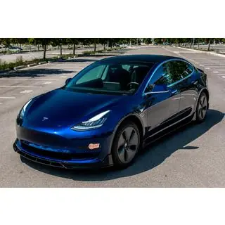 Frontlip voor voorbumper Lip Fast (voor 2017-2023) Tesla Model 3 2017– foto 4