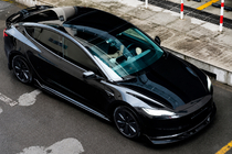 Tesla Model 3 2017– Frontlip spoiler Lip Turbo (voor 2024+) foto 3