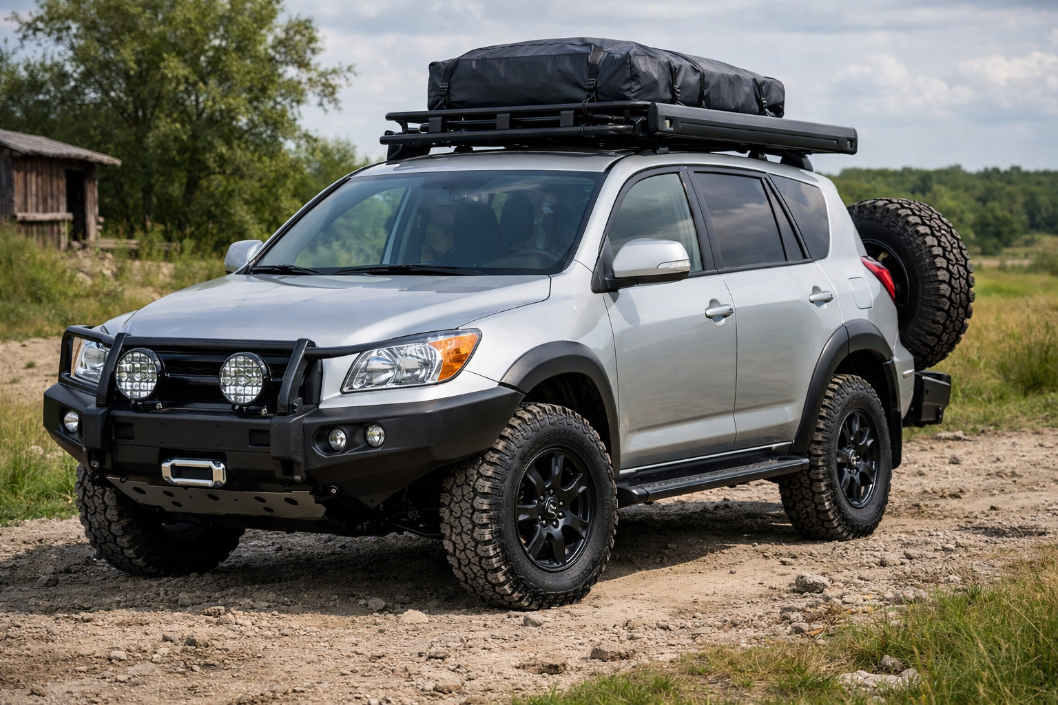 Upgradepakket voor Toyota RAV4 2006-2013 voor buiten en slechte wegen