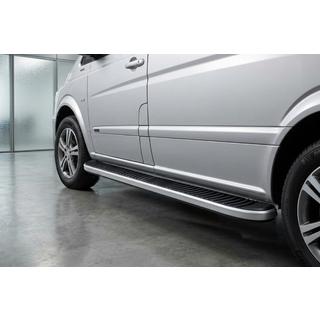 Side steps Tayga Grey (2 st., aluminium)