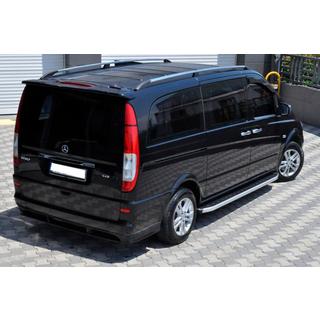 Fullmond side steps (set van 2, aluminium) Mercedes Viano 2004–2014 foto 2