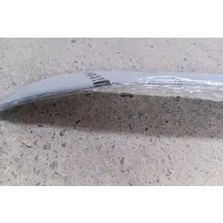 Afgeprijsd: sierlijst boven kenteken (2-deurs, RVS) foto 3