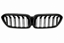 BMW 5 Serie G30/G31 2017–2023 Niergrilles M-Look LCI-Design (2017-2020, hoogglans zwart) foto 5